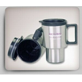 16 Oz. Stainless Steel Wall Travel Mug